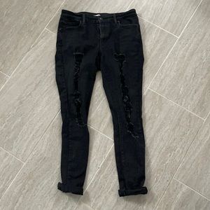 LEVI STRAUSS RIPPED JEANS